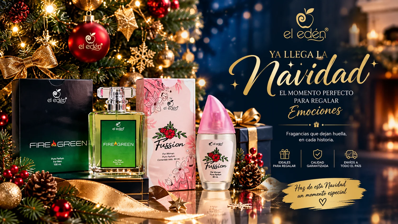 Promoción Navidad — Perfumes El Edén